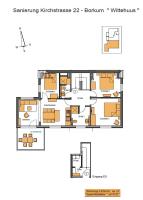 Wittehuus Wohnung 3 - B&B Borkum