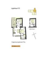 Logierhaus K15 Appartement 2 Plus - Bed and Breakfast Borkum