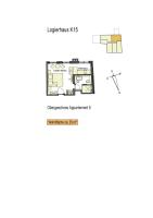 Logierhaus K15 Appartement 5 - Bed and Breakfast Borkum