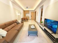 R&F Sea View 2BR New Luxury Design 5pax, Pet Friendly 1CP Netflix I CIQ RTS High Floor Unblock Super Sea View - B&B Johor Bahru