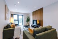 Luxury 2 bed apartment- Leeds City Centre- Large Private Terrace & Free Parking - Bed and Breakfast Leeds
