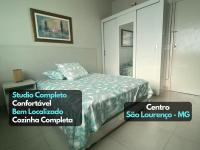 Studio em São Lourenço: Cozinha Completa, Ar, Wifi - B&B São Lourenço