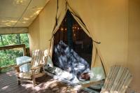 The Green Heron's Nest - Family Glamping Tent in Red River Gorge - B&B Rogers