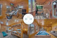 Exclusive Attraction Ticket Prices! Pet Friendly Cabin For Groups with Game Room and Arcade - B&B Gatlinburg