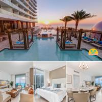 Luxurious Beachfront 2-Bedroom 2-Bathroom with balcony Condo at Lyfe Resort & Residences - Miami Beach - Ferienwohnung Hollywood