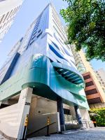 Stay Inn Vista Mar com Varanda de frente para a Praia - Ferienwohnung Santos