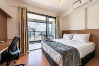 Studio c/ Vista Panorâmica e Piscina - GP2304 - B&B São Paulo