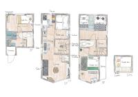 SG5371 Entire Villa with Parking, 3-Min to Shinjuku, Visit Shibuya Crossing! Family home for 8 people - Chambres d'hôtes Tokyo