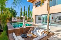 Villa Anzar Refined Oasis wChef and Emerald Hammam - Bed and Breakfast El Rhechat