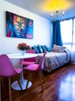 Depto METRO SANTA ANA 3 (2 dormitorios) - B&B Santiago del Cile