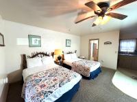 Deluxe Doppel-/Zweibettzimmer mit Gartenblick