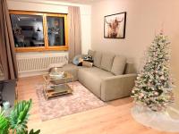 Ambiente Appartement C2 - moderne Ferienwohnung mit Terrasse in Leukerbad - Ferienwohnung Leukerbad