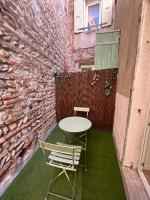 Appartement centre ville terrasse - B&B Perpignano