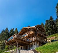 Chalet Aconit, terrasse panoramique avec jacuzzi et sauna - Bed and Breakfast Gérardmer