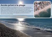 La Dolce Vita Appartement en Bord de Mer avec Accès Privé à la Plage - Chambres d'hôtes Palavas-les-Flots