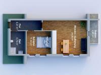 One-Bedroom Apartment with Shower