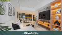 StayShort - Luxurious 2-Bedroom Apartment perfect for families in Dubai Marina - B&B Dubái