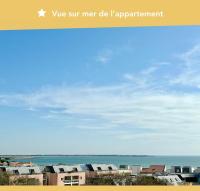 Appartement Vue Mer - À 50m de la Plage des Minimes - Grand Jardin - Parking Gratuit - B&B La Rochelle
