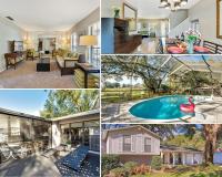 Stunning Home w Heated Saltwater Pool & Pond View - B&B Tampa