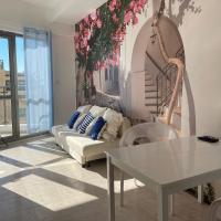 Apartamento 1 dormitorio con vistas al mar y terraza