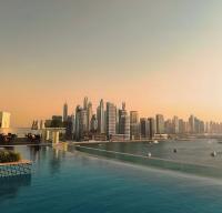 Infinity Pool & Private Beach 1BR Palm Jumeirah - Ferienwohnung Dubai