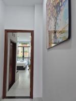 Apartment mit 1 Schlafzimmer, Balkon und Stadtblick