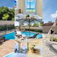 Apto Bal Picarras 150M PRAIA com PISICNA, Cozinha completa, sacada com CHURRASQUEIRA privativa, Wi Fi, PORTARIA 24h,vaga privativa de GARAGEM - Bed and Breakfast Piçaras