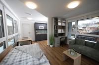 Helles Penthouse im 3 und 20 KARLS Cityblick und Dachterrasse - Ferienwohnung Heidenheim an der Brenz