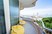 Poseidon Nest - 2BR, 360 Sea View, Office - B&B Durrës