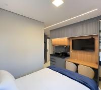 Studio Moderno com Piscina a 15min a pé do Nubank Parque-117 - B&B São Paulo