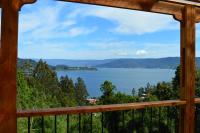 Cabaña con vista al mar y bosque nativo - B&B Corral