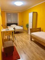 Chambre Lits Jumeaux avec Salle de Bains