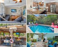 Amazing Heated & Screen Pool w Stunning Design! - B&B Palm Harbor