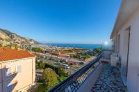 98GB - Nice 2P with terrace and side sea view - B&B Menton