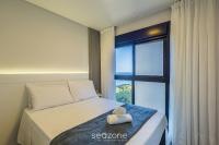 Apto vista mar e churrasq. a 80m da Praia RET0801 - Bed and Breakfast Piçaras