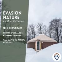 Cozy Yurt in the Woods - Ferienwohnung Sainte-Agathe-des-Monts