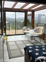 Modern Cabin With Panoramic Views In Aukland - B&B Høyvik