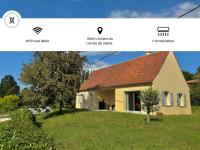 Maison de plain-pied, avec climatisation, à 700 M du centre de Sarlat - B&B Sarlat-la-Canéda