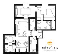Apartamento Deluxe de 2 dormitorios - Rua do Paraíso, 80 - 1ºE