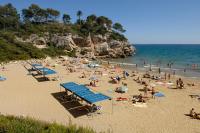 Terraza familiar a 200 m de la playa Cala Crancs - B&B Salou