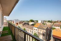 NOUVEAU ! Appartement 2 chambres, climatisation, balcon, bord de Garonne, parking payant dans la rue - Bed and Breakfast Toulouse