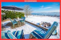 Chalet vue Alpes et lac - B&B Provence