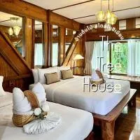 บ้านต้นไม้ The Tree House ณคอนศรี ติดวัดเจดีย์ ไอ้ไข่ - Ferienwohnung Ban Wat Boek