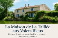 MARAIS POITEVIN Charmant gîte 2 à 6 pers Vue imprenable sur la rivière calme absolu IDEAL pour familles couples voyageurs etc - B&B La Taillée