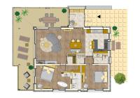 Ferienwohnung Seeluft mit Blick auf das Wasser