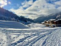 Le Cocoøn, balcon, vue station - B&B La Bresse