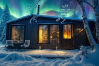 Lapland Landscape XXL Cabin with Nature View, Sauna, Fireplace & Kitchen, Sodankylä, Luosto, Fell Village - B&B Luosto