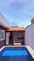 Casa de Praia com piscina, Cibratel II-Itanhaém para 6 pessoas - Bed and Breakfast Itanhaém