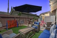 Fire pit, Game Room & BBQ - Family-Friendly Home - B&B Long Beach
