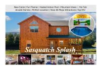Sasquatch Splash Premier Private Pool Cabin with Hot Tub, Mtn Views, Arcade Games, Excellent Location - Ferienwohnung Pigeon Forge
